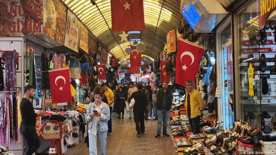 أحد الأسواق التركية. Türkischer Markt Bild Felat Bozarslan/DW