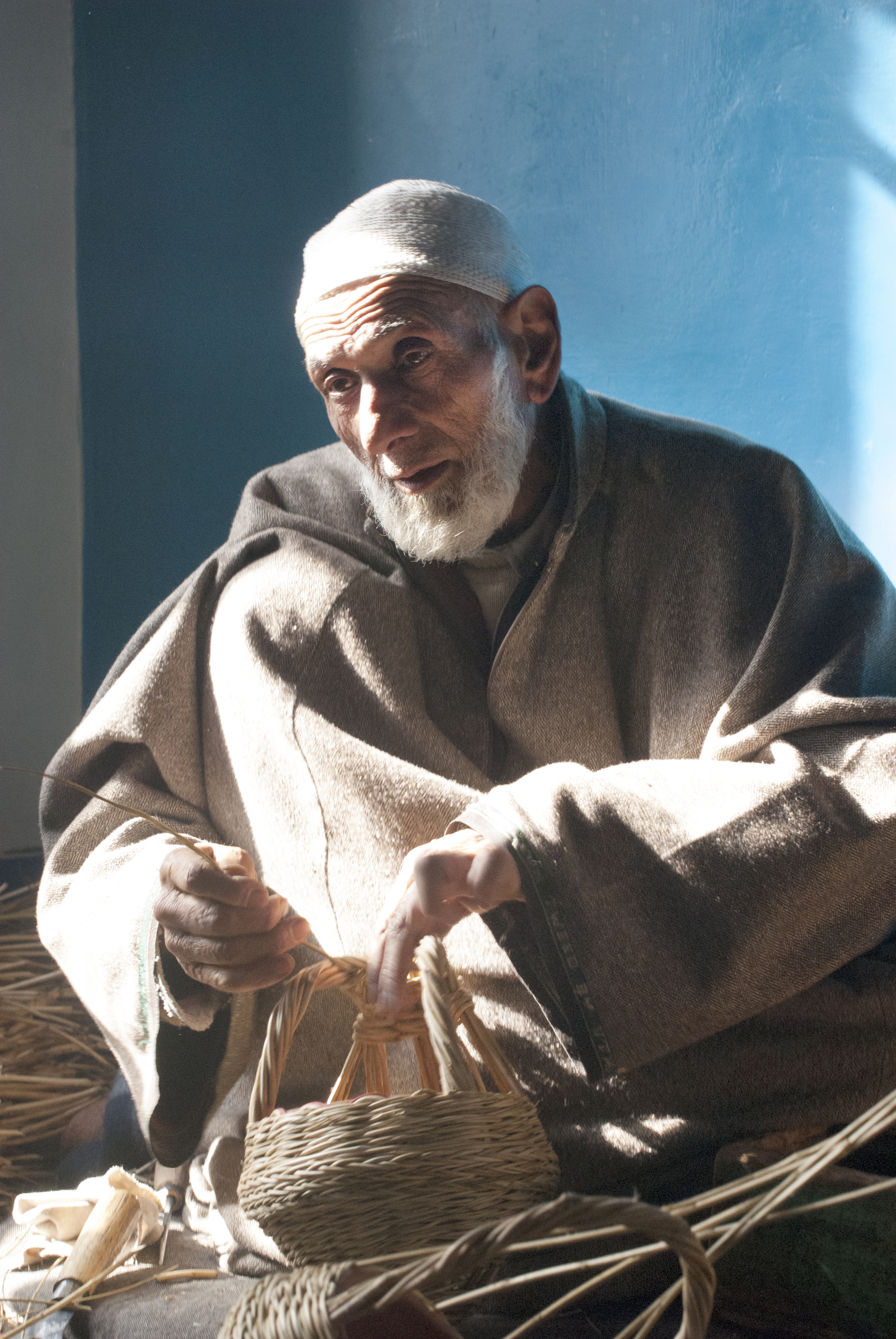 Mohammed Sultan Khan, ustaad of carpet weaving (photo: Sugato Mukherjee)