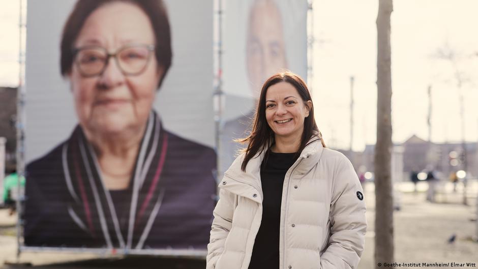 Bonka von Bredow is the project manager and curator of the Goethe-Institut Mannheim exhibition (photo: Goethe-Institut Mannheim/Elmar Witt)