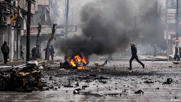 أحد عشر عاما على احتجاجات سوريا - أوكرانيا تعيد المشاهد للأذهان 11 Jahre syrische Revolution Von Protestbewegung zum Krieg in Syrien