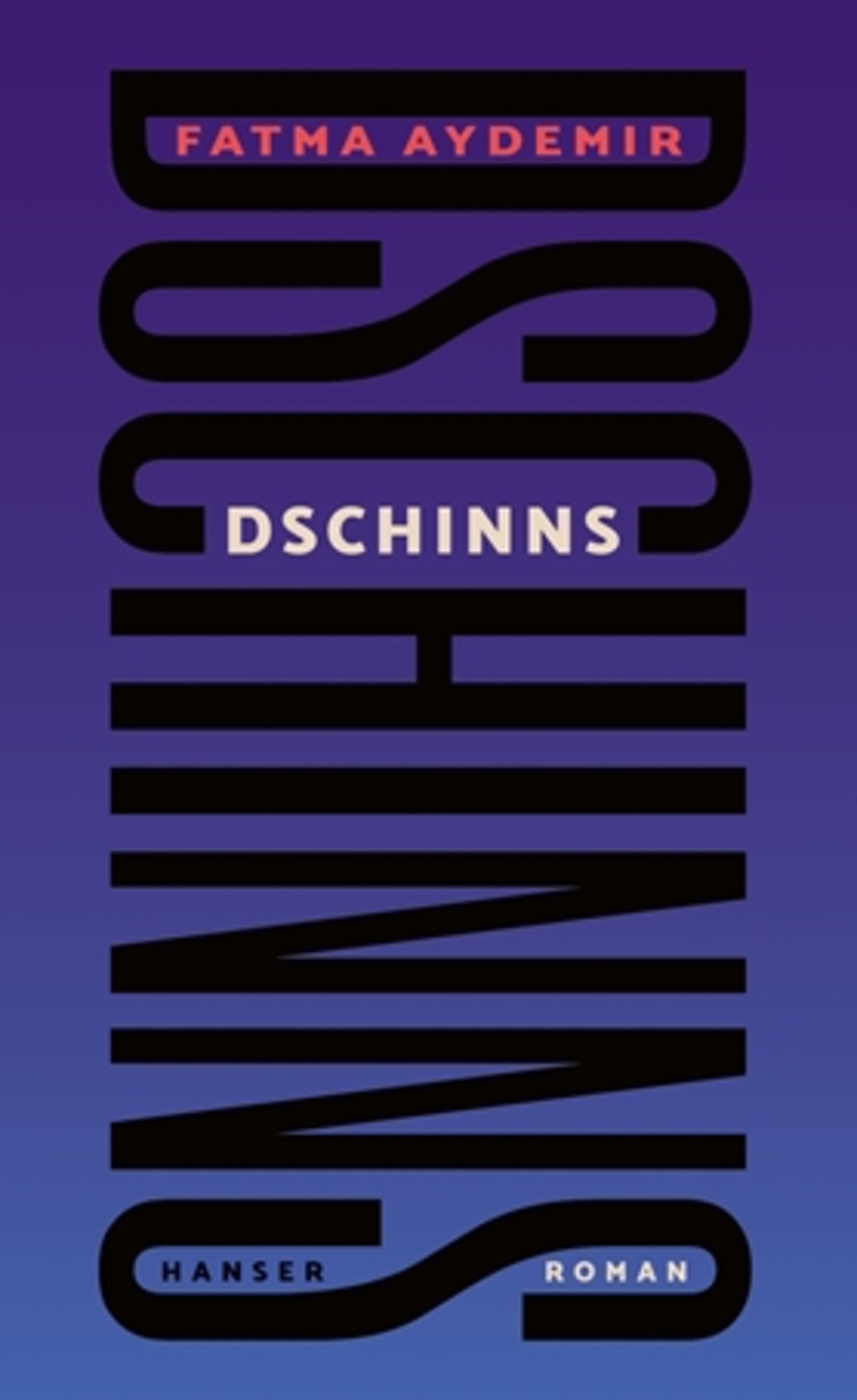 Cover von Fatma Aydemir, Dschinns, erschienen beim Carl Hanser Verlag, München 2022; Foto: Verlag 