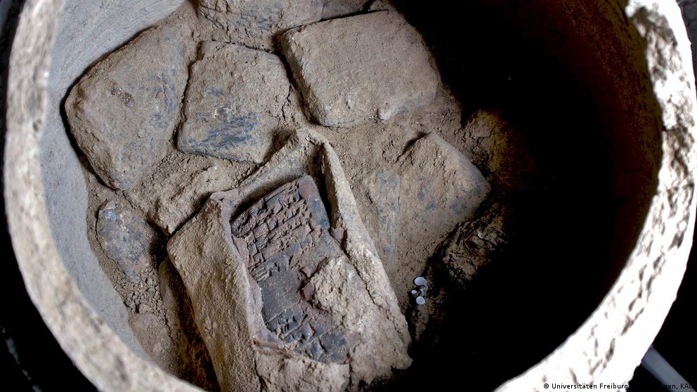 جفاف كشف مدينة زاخيكو الأثرية في العراق. ‏Irak archäologische Entdeckungen Foto Uni Freiburg und Uni Tübingen.