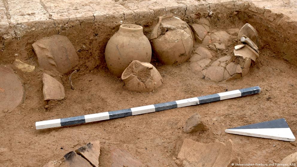 جفاف كشف مدينة زاخيكو الأثرية في العراق. ‏Irak archäologische Entdeckungen Foto Uni Freiburg und Uni Tübingen.