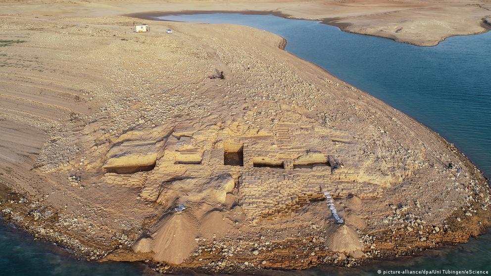 جفاف كشف مدينة زاخيكو الأثرية في العراق. ‏Irak archäologische Entdeckungen Foto Uni Freiburg und Uni Tübingen.