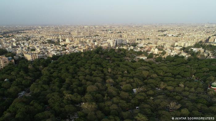 The project in the Clifton district of Pakistan's largest city, Karachi (photo: Reuters)