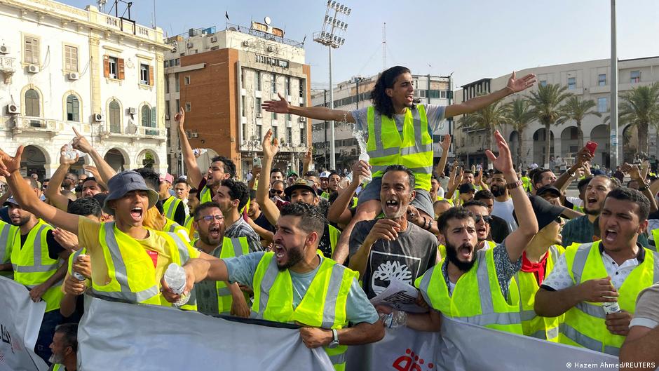 احتجاجات في ليبيا. Protest in Libyen Foto Reuters