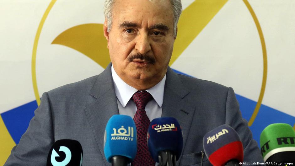 خليفة حفتر - رجل ليبيا القوي في شرق البلاد.Libyen Chalifa Haftar Foto Getty Images