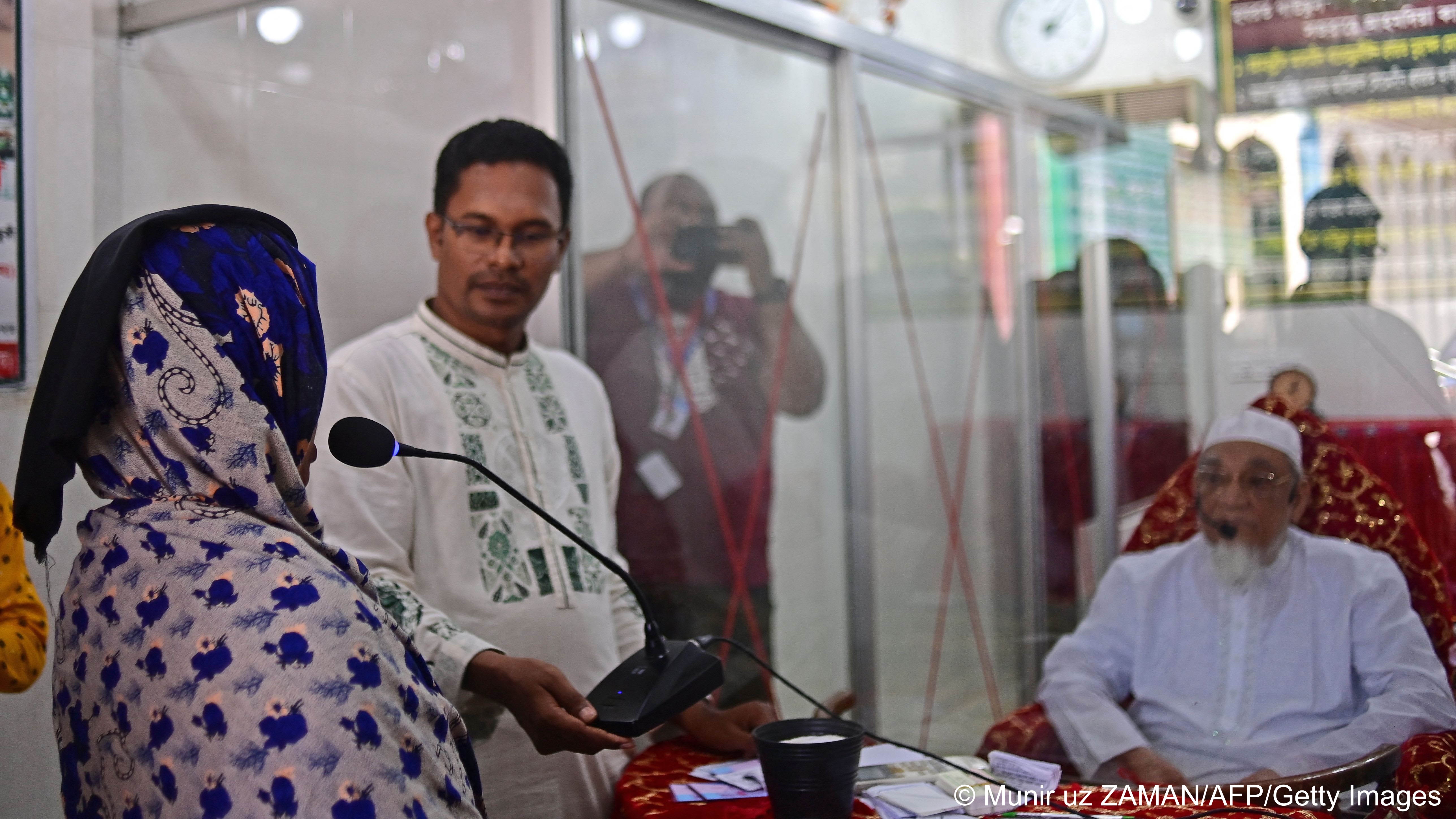 Sufi leader Syed Emdadul Hoque knows that his prayers alone are not enough to soothe the troubled minds of those seeking his help.