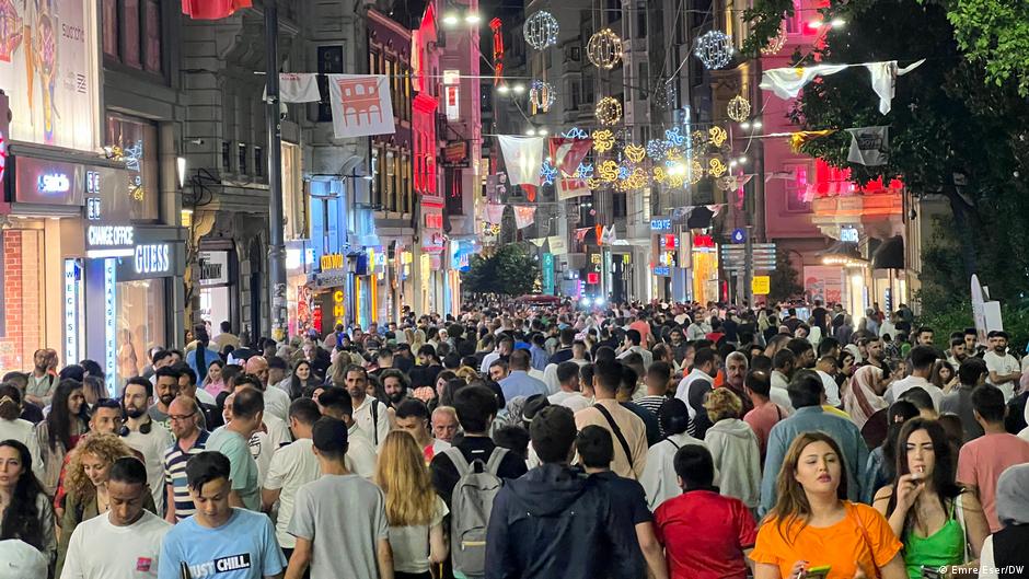 Istanbul Istiklal-Straße; Foto: Emre Eser/DW