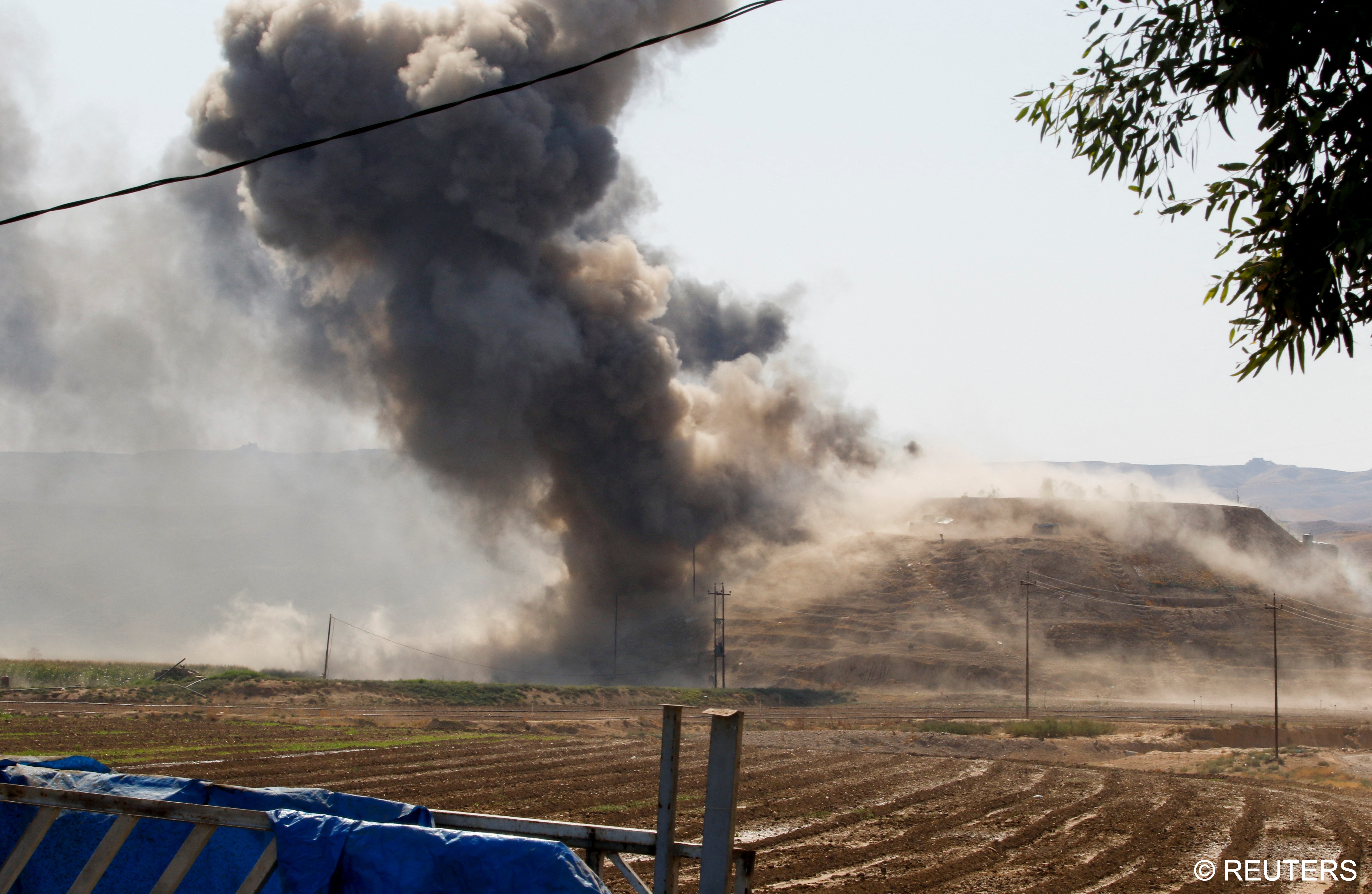 Iran attacks Iraqi Kurdistan in response to domestic protests (image: Reuters)