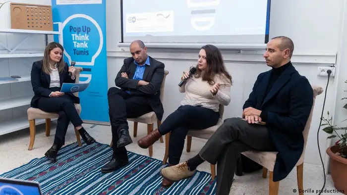  أفكار ومبادرات "عابرة" لإيجاد حلول لمشاكل البيئة في تونس Tunesien Veranstaltung Pop Up Think Tank Tunis Foto Gorilla productions