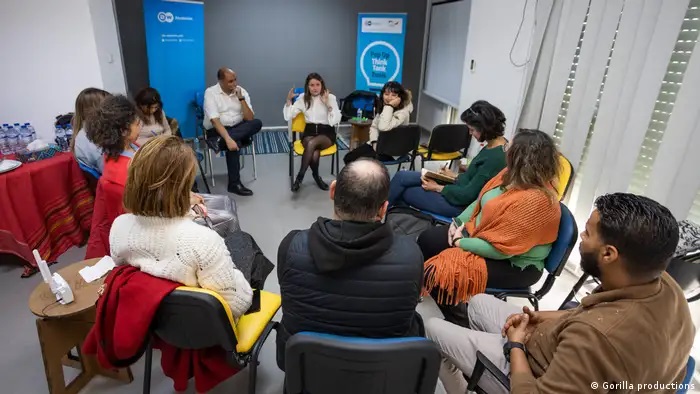  أفكار ومبادرات "عابرة" لإيجاد حلول لمشاكل البيئة في تونس Tunesien Veranstaltung Pop Up Think Tank Tunis Foto Gorilla productions