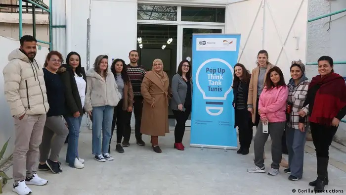  أفكار ومبادرات "عابرة" لإيجاد حلول لمشاكل البيئة في تونس Tunesien Veranstaltung Pop Up Think Tank Tunis Foto Gorilla productions