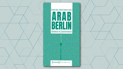 غلاف كتاب "عرب برلين: ديناميات التحول" ((Arab Berlin: Dynamics of  Transformation