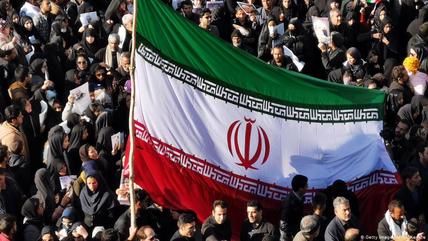 Trauerveranstaltung für den von den USA getöteten Anführer der Quds-Brigaden, Qassem Soleimani, in Kerman am 7. Januar 2020; Foto: Getty Images/AFP