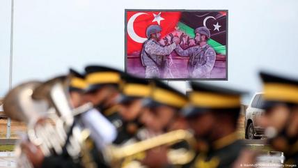  Türkisches Militär in Libyen. Szene aus Tajoura, südöstlich von Tripolis, November 2020