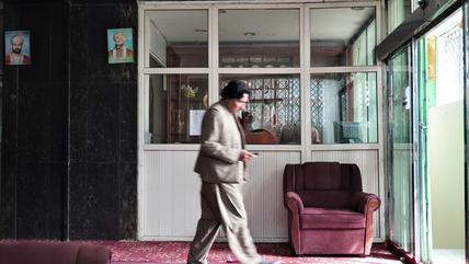 Die Lobby des Hotel Spinzar in der Innenstadt von Kabul