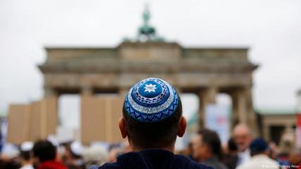 September 2014: demonstration against anti-Semitism in Berlin.