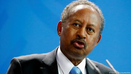 رئيس الوزراء السوداني عبد الله حمدوك رئيس وزراء الحكومة الانتقالية في السودان والأمين العام السابق للجنة الاقتصادية لأفريقيا التابعة للأمم المتحدة.