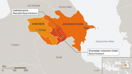 Ohne Russland und die Türkei werden die Waffen im Konflikt um Berg-Karabach kaum zum Schweigen gebracht werden können.