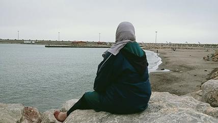Der Sablettes-Strand in Algiers. Die illegale Migration hat enorm zugenommen, obwohl darauf eine Gefängnisstrafe von bis zu sechs Monaten steht, falls man von der Küstenwache erwischt wird.