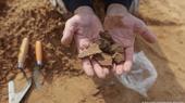 Archäologen in Gaza finden "kompletten" Friedhof aus Römerzeit.