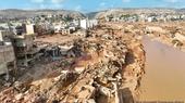 ليبيا بعد إعصار دانيال وانهيار السدين وسيول مدينة درنة الكارثية.