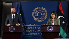 ملامح المشهد الليبي الجديد تعبر عنه أيضا وجوه بارزة في تشكيلة حكومة الدبيبة، عبر حضور لافت للنساء في أربع وزارات استراتيجية وحسّاسة، العدل والشؤون الاجتماعية والثقافة والتنمية المعرفية، إضافة لوزارة الخارجية التي تولتها امرأة لأول مرة في تاريخ البلاد، هي الدكتورة نجلاء محمد المنقوش.