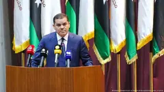 Abdelhamid Dbeibeh, prime minister of the Libyan government of national unity.