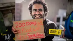 Amnesty International warns activist Alaa Abdel Fattah may die during COP27.